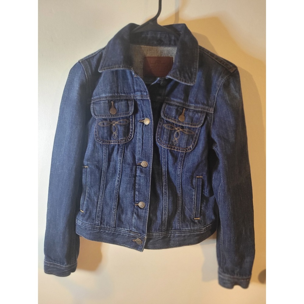 Lauren Ralph Lauren Blye Denim Jacket - Womens Size Small‎